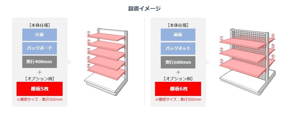 棚板セット参考画像