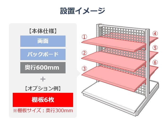 棚板セット参考画像