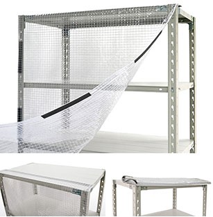 [受注生産品]ラック用カバー（マグネットタイプ）