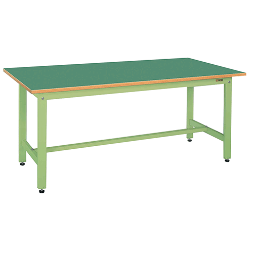 軽量作業台 グリーン KK-70FN サカエリューム天板【返品不可】